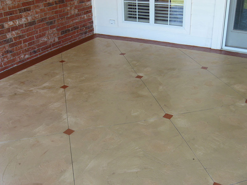 patio after